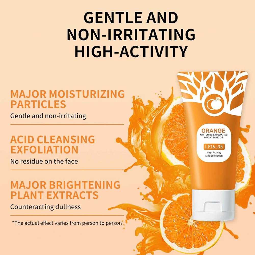 Orange Exfoliating Gel for Face & Body جل مقشر بالبرتقال للوجه والجسم