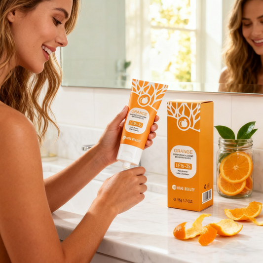 Orange Exfoliating Gel for Face & Body جل مقشر بالبرتقال للوجه والجسم